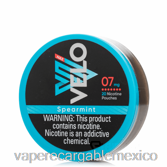 Vape Recargable Velo Bolsas De Nicotina - Menta Verde 7 Mg